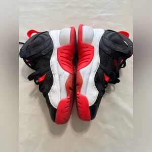 Nike Air Jordan 12 GS 6.5Y Black White Red DQ8431-016